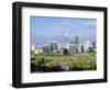 City Skyline, Perth, Western Australia, Australia-Peter Scholey-Framed Photographic Print