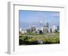 City Skyline, Perth, Western Australia, Australia-Peter Scholey-Framed Photographic Print