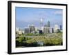 City Skyline, Perth, Western Australia, Australia-Peter Scholey-Framed Photographic Print