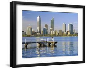 City Skyline, Perth, Western Australia, Australia-Gavin Hellier-Framed Photographic Print