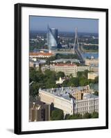 City Skyline, Riga, Latvia-Doug Pearson-Framed Photographic Print