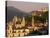 City Skyline, Salzburg, Austria, Europe-Jean Brooks-Stretched Canvas