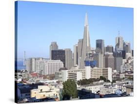 City Skyline, San Francisco, California, United States of America, North America-Gavin Hellier-Stretched Canvas