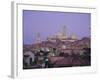 City Skyline, Siena, Tuscany, Italy, Europe-Roy Rainford-Framed Photographic Print