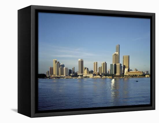 City Skyline, Singapore, Southeast Asia-Adina Tovy-Framed Stretched Canvas