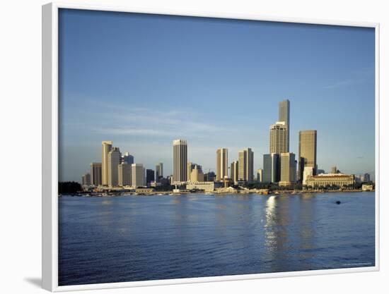 City Skyline, Singapore, Southeast Asia-Adina Tovy-Framed Photographic Print