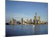 City Skyline, Singapore, Southeast Asia-Adina Tovy-Mounted Photographic Print