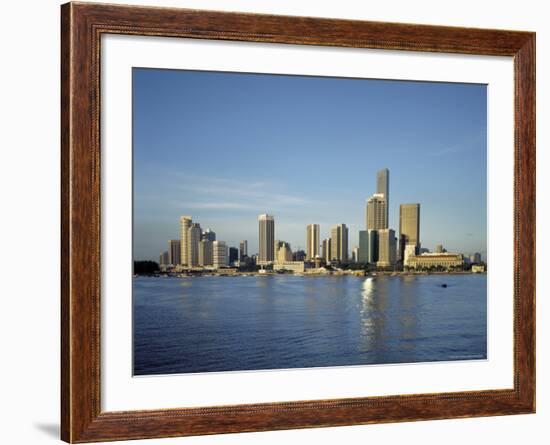 City Skyline, Singapore, Southeast Asia-Adina Tovy-Framed Photographic Print