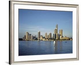 City Skyline, Singapore, Southeast Asia-Adina Tovy-Framed Photographic Print