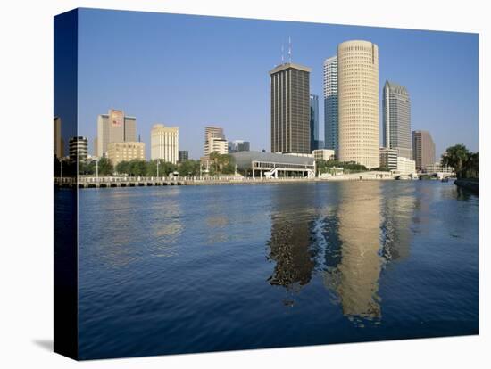 City Skyline, Tampa, Gulf Coast, Florida, USA-J Lightfoot-Stretched Canvas