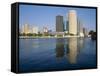 City Skyline, Tampa, Gulf Coast, Florida, USA-J Lightfoot-Framed Stretched Canvas