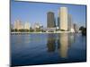 City Skyline, Tampa, Gulf Coast, Florida, USA-J Lightfoot-Mounted Photographic Print