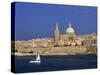 City Skyline, Valetta, Malta-Steve Vidler-Stretched Canvas