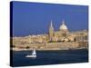 City Skyline, Valetta, Malta-Steve Vidler-Stretched Canvas