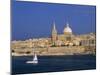 City Skyline, Valetta, Malta-Steve Vidler-Mounted Photographic Print