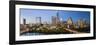 City Skyline Viewed across the Colorado River, Austin, Texas, Usa-Gavin Hellier-Framed Photographic Print