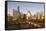 City Skyline Viewed across the Colorado River, Austin, Texas, Usa-Gavin Hellier-Framed Stretched Canvas