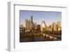 City Skyline Viewed across the Colorado River, Austin, Texas, Usa-Gavin Hellier-Framed Photographic Print