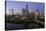 City Skyline Viewed across the Colorado River-Gavin-Stretched Canvas