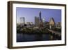 City Skyline Viewed across the Colorado River-Gavin-Framed Photographic Print