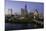 City Skyline Viewed across the Colorado River-Gavin-Mounted Photographic Print