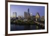 City Skyline Viewed across the Colorado River-Gavin-Framed Photographic Print