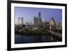 City Skyline Viewed across the Colorado River-Gavin-Framed Photographic Print