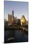 City Skyline Viewed across the Colorado River-Gavin-Mounted Photographic Print