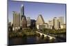 City Skyline Viewed across the Colorado River-Gavin-Mounted Photographic Print