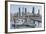 City Skyline Viewed from Souk Shark Mall and Kuwait Harbour, Kuwait City, Kuwait, Middle East-Gavin-Framed Photographic Print