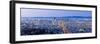 City Skyline Viewed from Twin Peaks, San Francisco, California, USA-Gavin Hellier-Framed Photographic Print