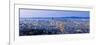 City Skyline Viewed from Twin Peaks, San Francisco, California, USA-Gavin Hellier-Framed Photographic Print