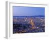 City Skyline Viewed from Twin Peaks, San Francisco, California, USA-Gavin Hellier-Framed Photographic Print