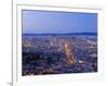 City Skyline Viewed from Twin Peaks, San Francisco, California, USA-Gavin Hellier-Framed Photographic Print