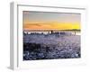 City Skyline Viewed from Twin Peaks, San Francisco, California, USA-Gavin Hellier-Framed Photographic Print