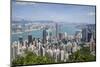 City skyline, viewed from Victoria Peak, Hong Kong, China, Asia-Fraser Hall-Mounted Photographic Print