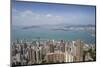 City skyline, viewed from Victoria Peak, Hong Kong, China, Asia-Fraser Hall-Mounted Photographic Print