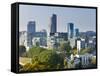 City Skyline, Vilnius, Lithuania-Gavin Hellier-Framed Stretched Canvas