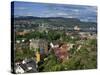 City Skyline with Cathedral and Mollenberg, Trondheim, Norway, Scandinavia, Europe-Simanor Eitan-Stretched Canvas