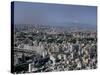 City Skyline with Mount Fuji Beyond, Tokyo, Japan-Gavin Hellier-Stretched Canvas