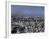 City Skyline with Mount Fuji Beyond, Tokyo, Japan-Gavin Hellier-Framed Photographic Print