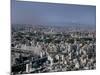 City Skyline with Mount Fuji Beyond, Tokyo, Japan-Gavin Hellier-Mounted Photographic Print