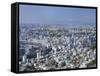 City Skyline with Mount Fuji in the Distance, Tokyo, Honshu, Japan, Asia-Gavin Hellier-Framed Stretched Canvas