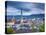 City Skyline, Zurich, Switzerland-Jon Arnold-Stretched Canvas