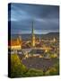 City Skyline, Zurich, Switzerland-Jon Arnold-Stretched Canvas