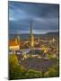 City Skyline, Zurich, Switzerland-Jon Arnold-Mounted Photographic Print