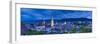 City Skyline, Zurich, Switzerland-Jon Arnold-Framed Photographic Print