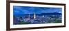 City Skyline, Zurich, Switzerland-Jon Arnold-Framed Photographic Print