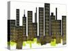 City Skyline-prawny-Stretched Canvas