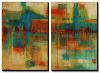 City Spectrum-Joshua Schicker-Stretched Canvas